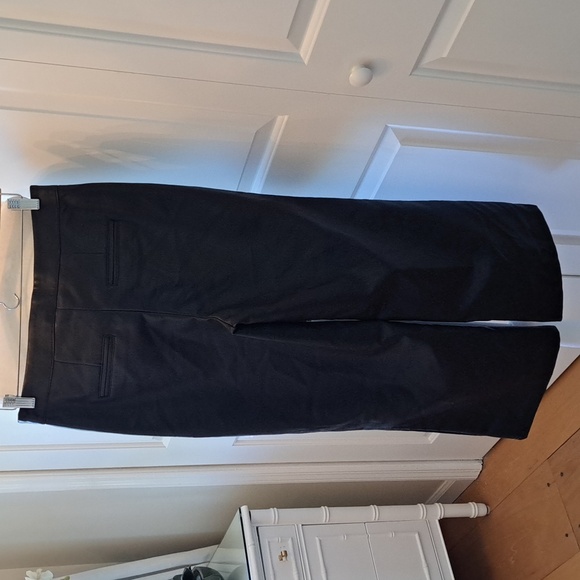 NWOT Bagatelle Womens Faux Black Leather Wide Leg Hugh Rise Crop Pants S-M - Picture 4 of 8